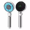 Modern Style Temperature Sensor LED Color-Changing Single Hand Shower Spray Head Eco-Friendly Saving for Home Hotel Bathrooms
