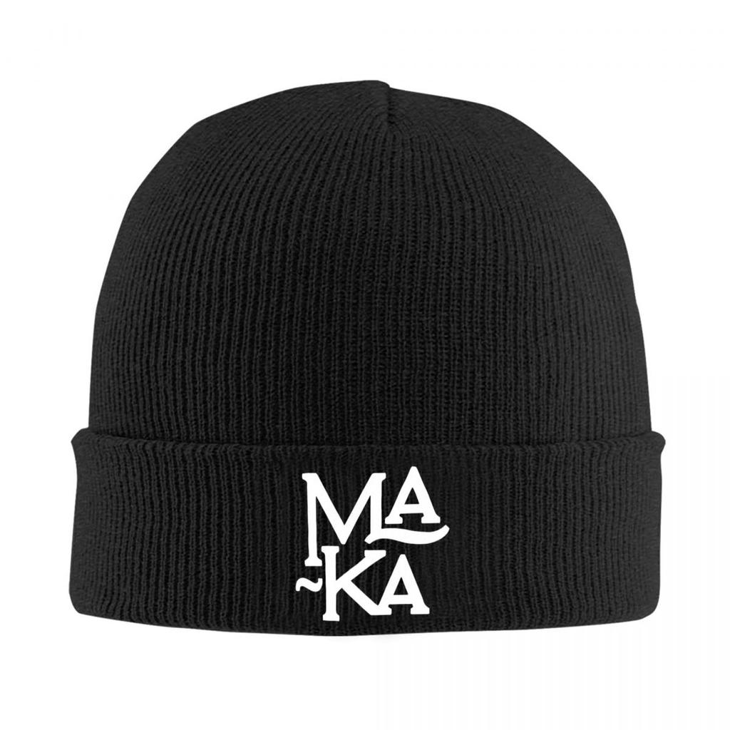 Rapper Maka Logo Merch 2025 Knitted Hats Quality Fashion Idea Unisex Headwear Knitted Caps