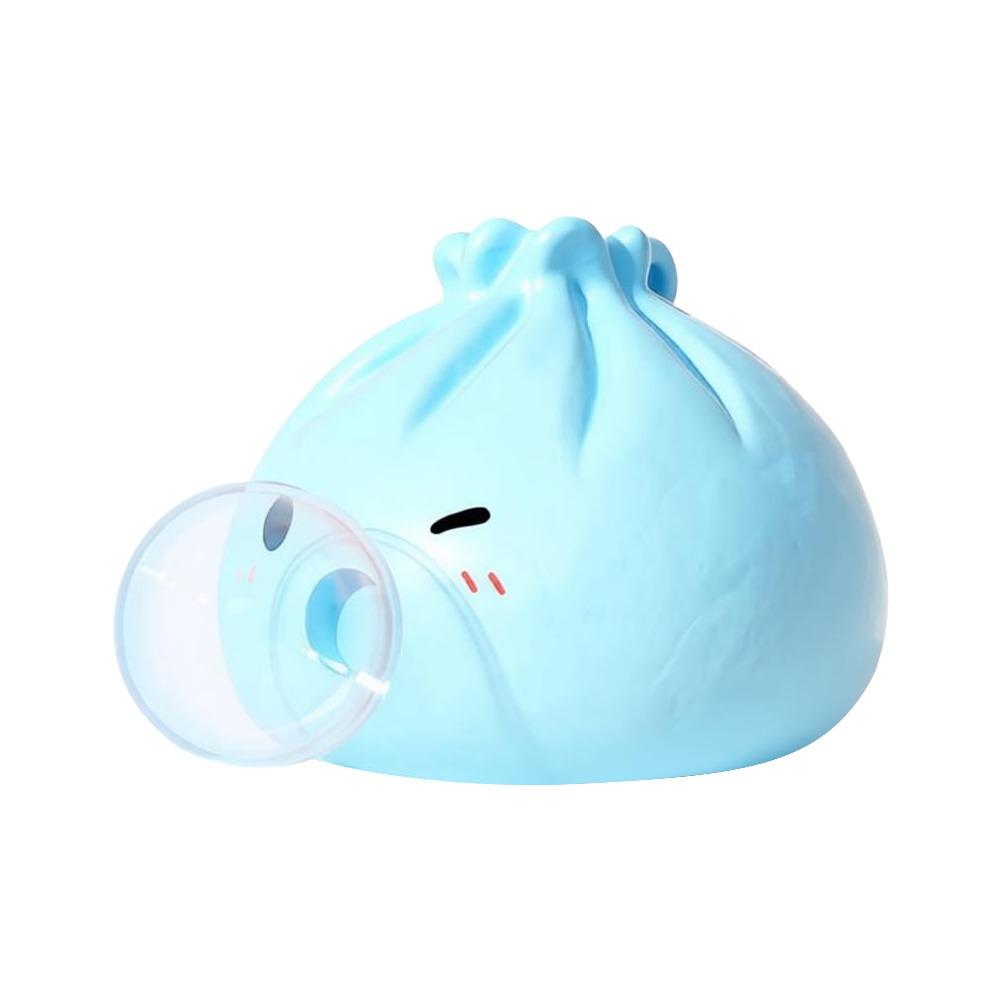 Cute Cartoon Bubble Blowing Baozi Toy Silicone Squishy Bun Toy New Squeeze Toy Stress Relief
