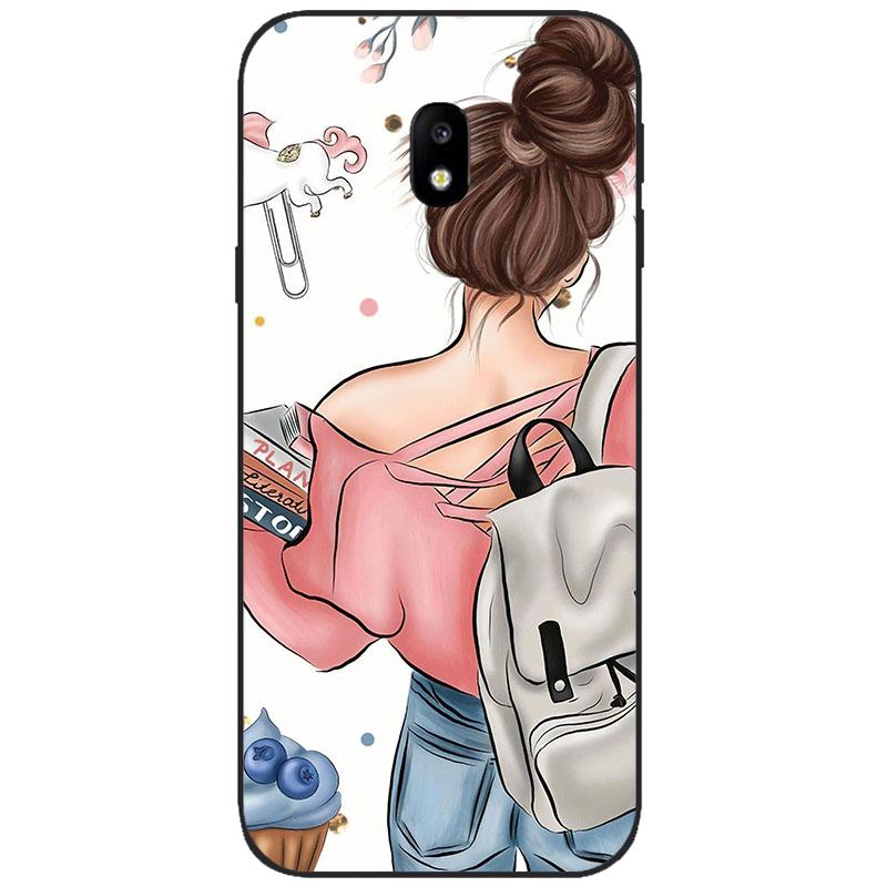 For Samsung Galaxy J3 2017 Case Cover J330F/DS Soft TPU Silicone Bumper Case For Samsung J3 2017 Fashion Shockproof Phone Case