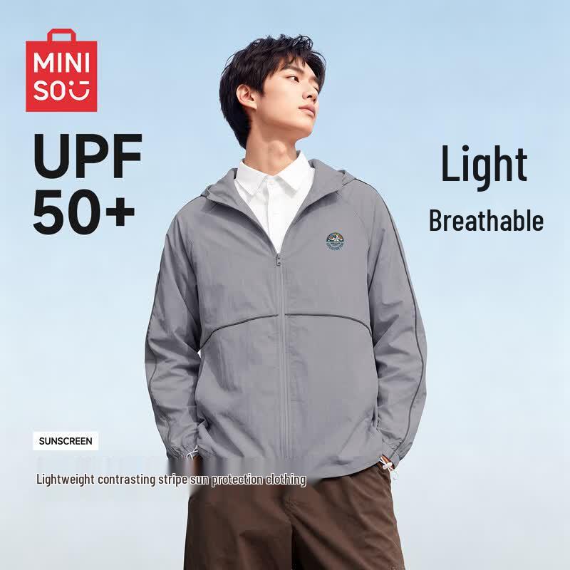 MINISO Men s Summer UPF50+ Cooling Sun Protection Jacket XL