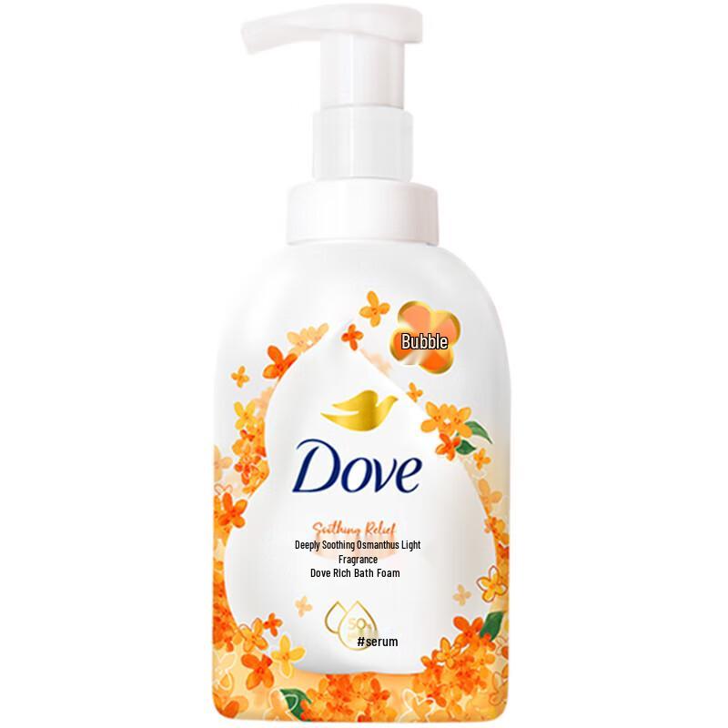 Dove Гель-пена для душа с османтусом