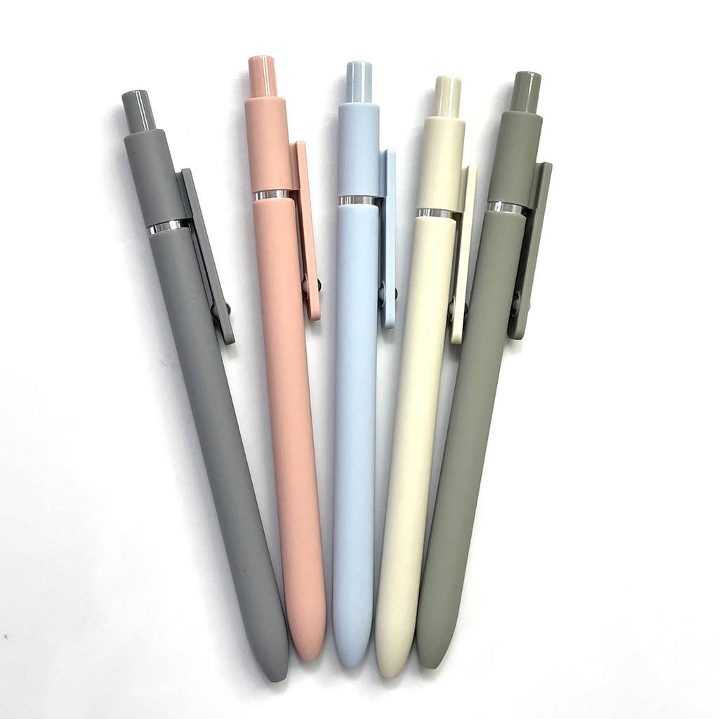 Sencoo Blue Gel Quick Dry Ink Fine Retractable Rollerball Smooth Writing Cute Pens for Gift Pens Pens, Pens, 5-Pack, Point, Pen, 0.5mm, Pens, School,