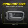 For Toyota 2X 2000-2006 Interior Tundra Door Handle Rear & Right Left Side Gray