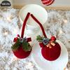 Clopoțel de Crăciun Clopoței Nordic cu Catifea Ornamente Decorațiuni de Crăciun Pandantive pentru Fereastră Ornamente Decorațiuni DIY pentru Scena de Crăciun