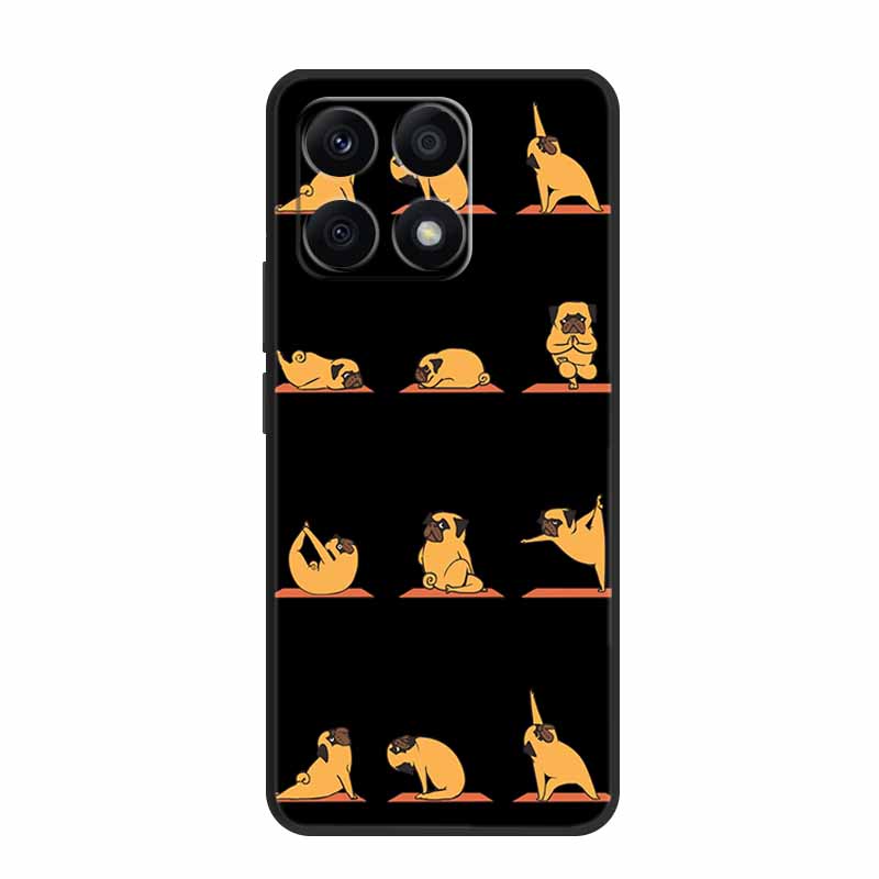 Black Silicone Case For Xiaomi 15T Pro Case Cartoon Cat Soft Back Cover For Xiaomi 15T 5G 17 14T Pro Phone Case Coque Funda Para