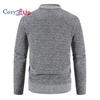 Cozy Up pánský teplý svetr s dlouhým rukávem Cardigan bunda Podzim a zima