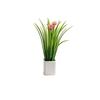 Artificial Mini Onion Grass Potted Plant Fake Green Plant With Pot No Watering Desktop Ornament For Home Office Table Decor