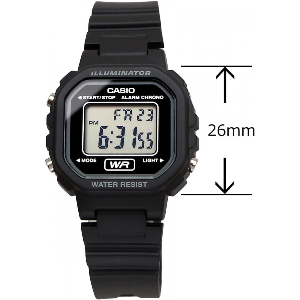 Casio Digital Watch Chipkashi Ladies BLack La 20wh 1a