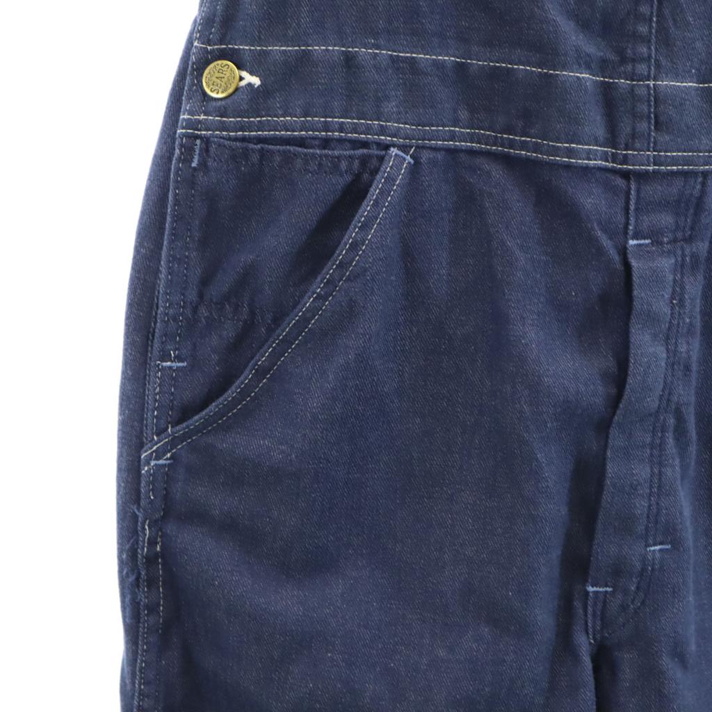 Sears 70'ler 80'ler vintage kot Tulum Lacivert Boyacı Erkek Kullanılmış