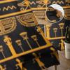 Stamkonst egyptisk vintage etnisk skira gardiner för vardagsrum Transparent Tyll Fönster Gardin Sovrum Kök Slöja Draperier