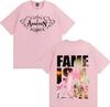 Singer Addison Rae T Shirt Hipster Men Women Gothic Music Tshirt Cotton Crewneck Y2k Short Sleeve Tee Shirt Hip Hop Unisex