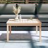 VidaXL Garden Table 82.5x82.5x45 Cm Solid Pine Wood 824120