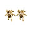 Golden Fireworks Tiger Eye Stud Earrings - Unique, Cool Style with High-End Luxury Feel