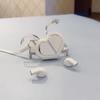 Low Latency Rotatable Bluetooth Earphones Stereo Bass Heart Shape Headphones  Women
