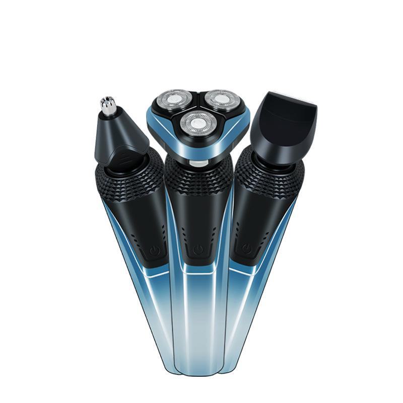 Linke 8816 Men's Electric Shaver - 3-in-1 USB Rechargeable, Washable Beard Razor