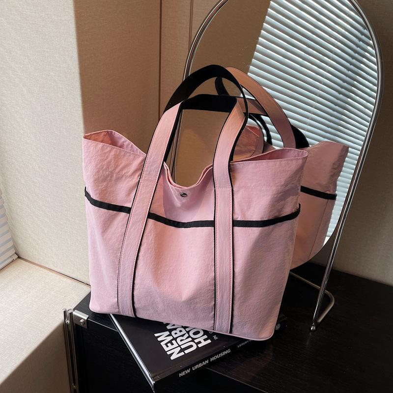 

Korean version of casual canvas bag literary niche underarm bag women s 2025 new simple large-capacity shoulder tote bag фиолетовый