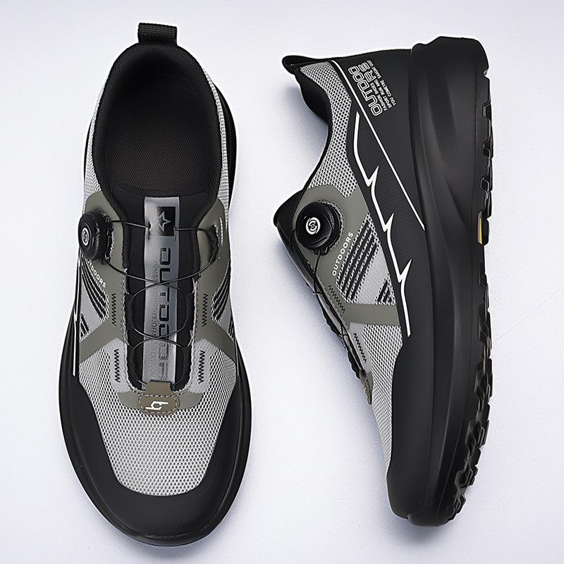 Full of technology, rotating lace-up system, high-end outdoor sports, breathable hiking, casual shoes, men's shoes tide