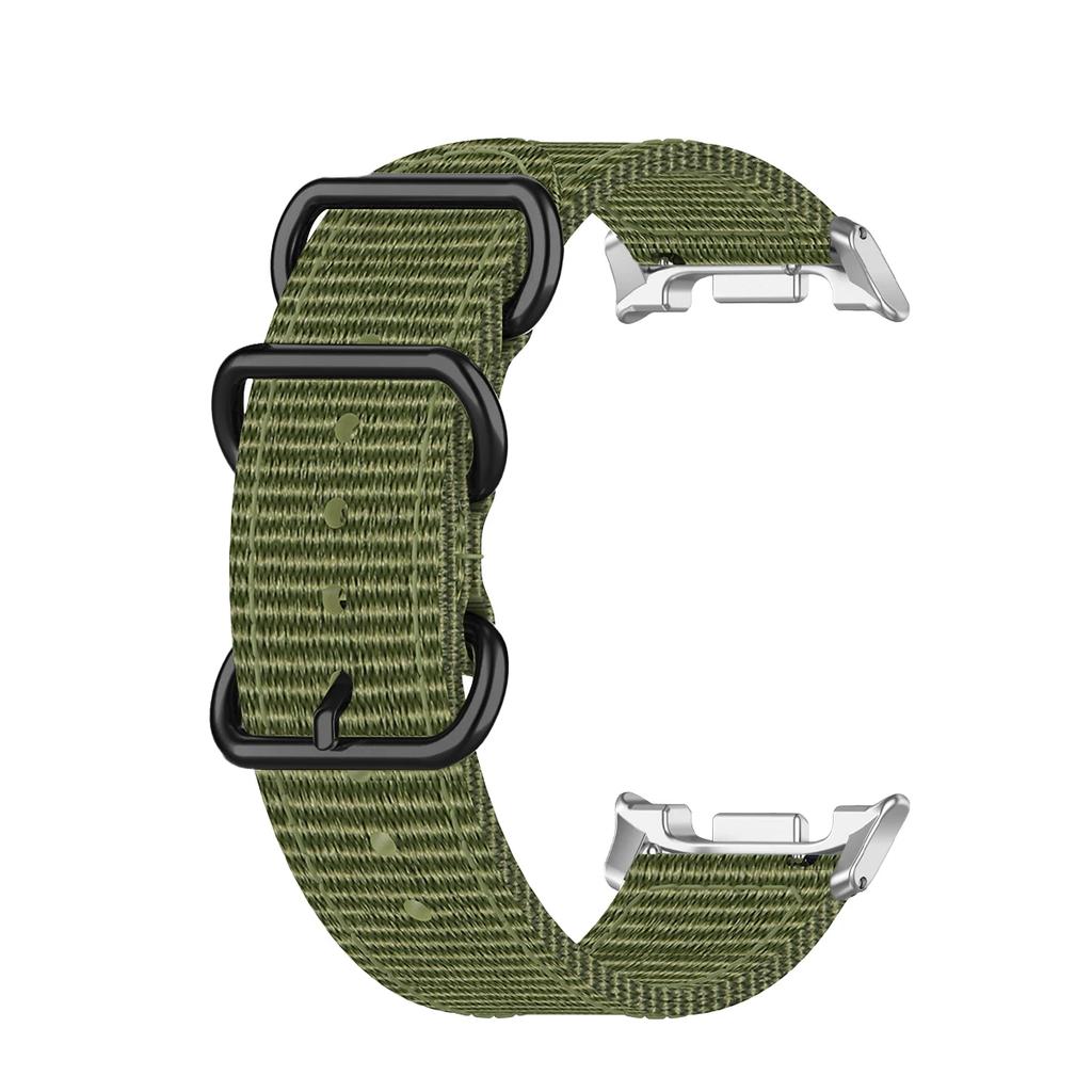 Nylon Strap for Samsung Galaxy Watch 8 40 44mm/Classic 46mm Adjustable Canva Bracelet Watchband for Galaxy Ultra2025 Accessories