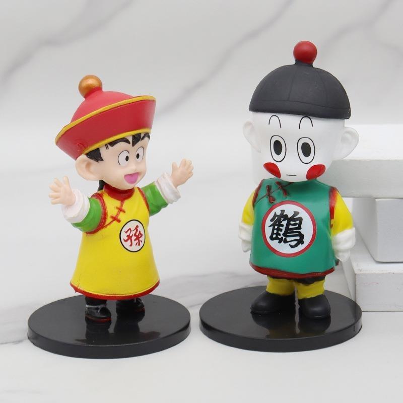 Dragon Ball 10.5cm Goku Pilaf Chiaotzu Oolong Hollow Model Chaofan Jiaozi Karin Sama Sr. Popo Figurine Figure Doll Gift Premium Quality