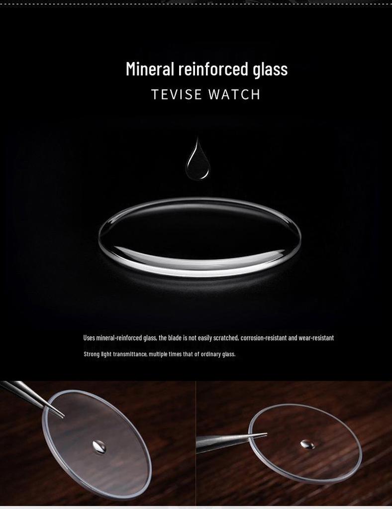 Reloj Mecánico de Lujo Suizo TWCIS Resistente al Agua para Celebridades con Diseño de Alta Calidad