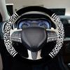 Leopard Steering Wheel Cover Easy Installation Practical for Women, Men Replace Anti Slip Auto
