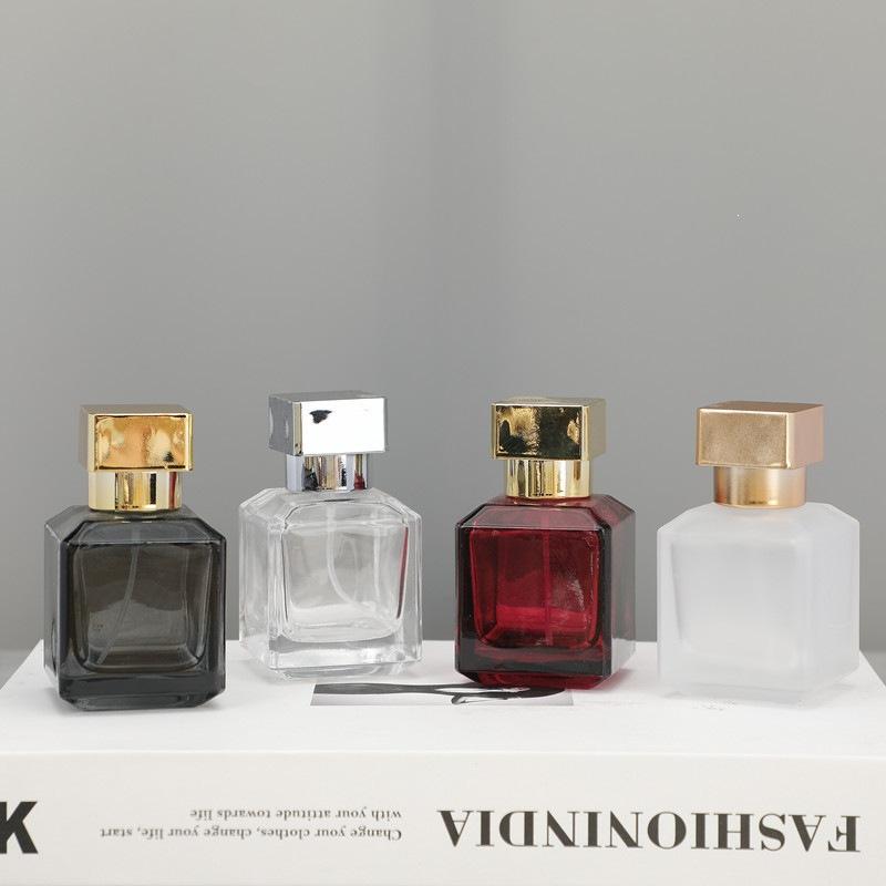 1 st Tom Flaska Dispenser Parfymflaska Spray 50 ml Högkvalitativ Glas Bärbar Rese Delikat Parfymflaska