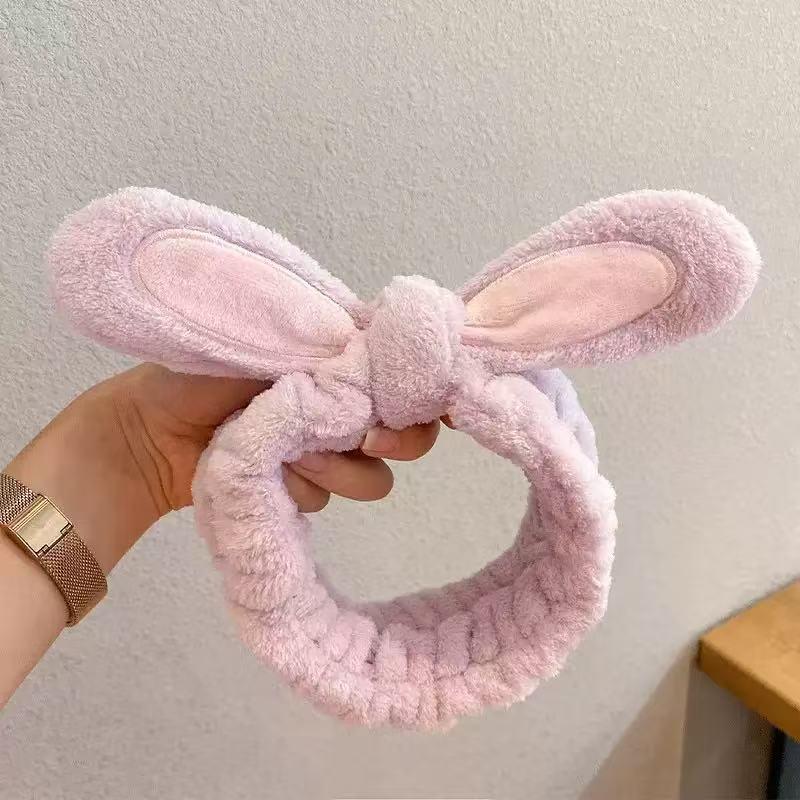 Strawberry Bear Plush Headband: Non-Slip Cute Cartoon Hair Accessory for Girls