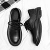 Business leather shoes summer new youth British style student platform suit shoes