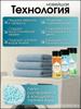 Exclusive perfumed pellets for washing are presented in a set of 1 piece