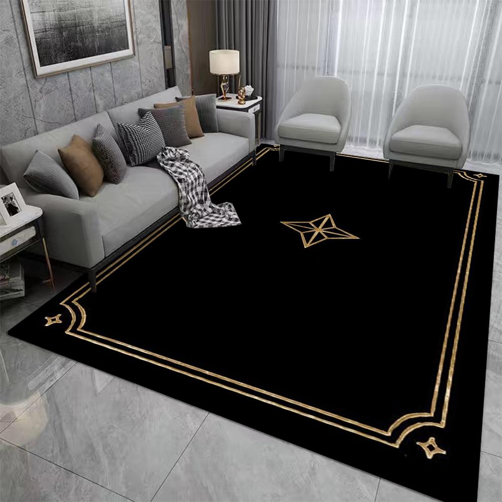 

Dark-Themed Original Carpet with A Gothic Rock Design Featuring A Non-Slip Suitable for A Bedroom Room Halloween Home Decoration 40X60CM