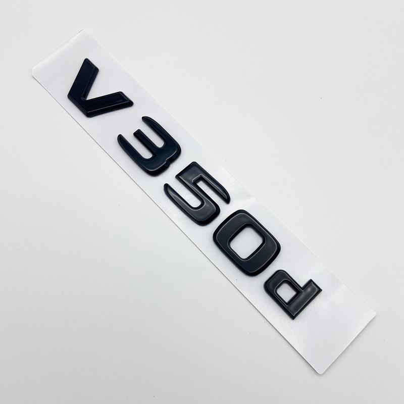 3D Letters V200d V220d V250d V300d V350d ABS Emblem for Mercedes Benz V Class Car Fender Badge Trunk Nameplate Logo Sticker