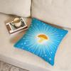 G-Glowing Fruits Cushion Cover Fabric Soft Furnishing,Pillowcase, Cushion Cover, Sofa Pillow, Home Decoration