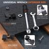 Wrenches Extender Spanner Conversion Adapter, Spanner Extender For 1/2 Inch Drive Breaker Bars/21 Mm Hex Drive