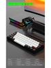 Wired RGB 61-Key Mini Gaming Keyboard - Compact, Mechanical Feel for Office and Portable Use