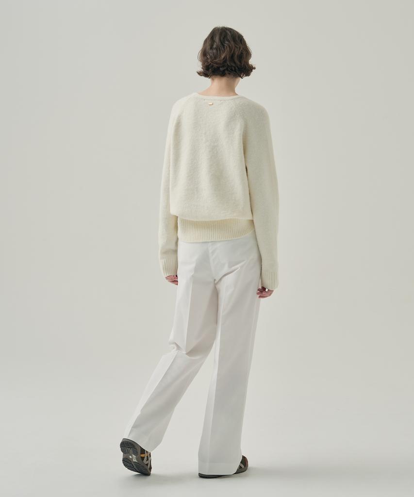 Deuloupisumeon Two-Tuck Wide Chino Pants [White]