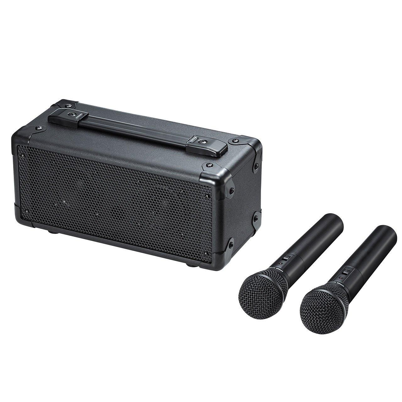 

Sanwa Supply Loudspeaker speaker with wireless microphone MM-SPAMP7