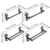 with Hook Suction Cup Towel Pole Punching Free Towel Storage Hanger Bathroom Towel Rack  Hotel