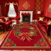 Gorgeous Red Carpet Living Room Large Area Decoration Sofa Area Rugs for Bedroom Cloakroom Non-slip Floor Mats Christmas Gift
