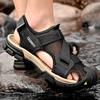 Fashion 2024 Summer New Mens Sandals Mesh Deck Lightweight Beach Sandals Fisherman Shoes for Men Outdoor Wading Quick Drying Mesh Shoes