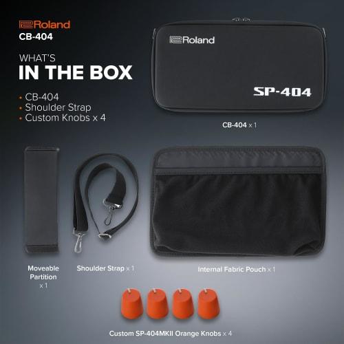 Roland CB-404 Carrying Case for SP-404 Series