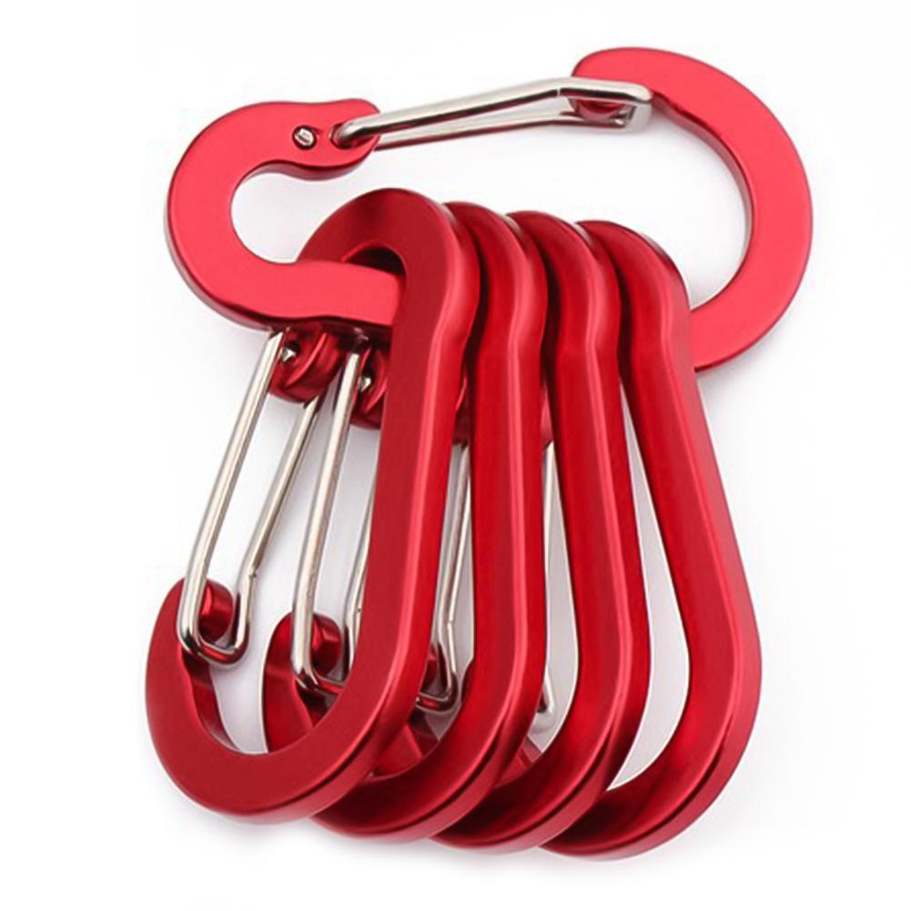 Specifications Aluminum Alloy Carabiner Clips Aluminum Alloy