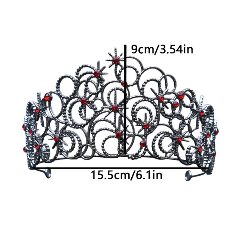 Evil Bubble Witch Crown Cosplay Dress Up Fantasia Headwear Disguise Costume Girl Halloween Carnival Accessories