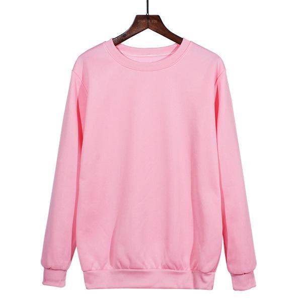 Custom Logo Polyester Round Neck Sweatshirt with Your Design Print