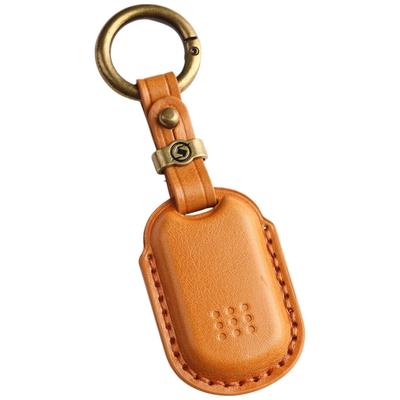 [smasol] YKK Compatible Tag Key Cover, High Quality Genuine Leather