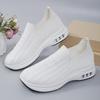 Plus Size Women's Athletic Casual Mesh Shoes Round Toe Low-Top Breathable Mesh Slip-On Slip-Ons