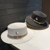 Straw Panama Hat Straw Flat Hat Summer Hat Straw Hat For Women Summer Sunhat
