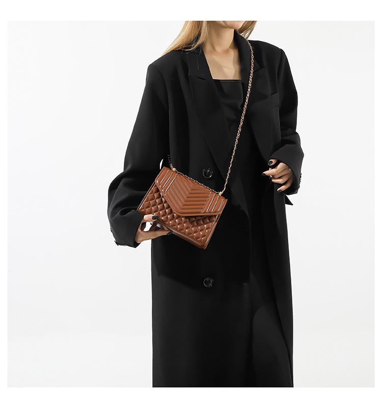 2024 Diamond Pattern Women's Chain Crossbody Shoulder Bag