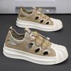 Hollow Board Shoes Men's Breathable Trendy Shoes Student Summer Shell Head Men's Shoes Sports and Leisure Shoes Men's 2024 New