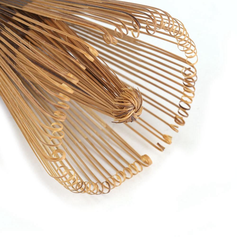 80 Prongs Natural Bamboo Chasen Matcha Whisk Green Tea Powder Brush Tool